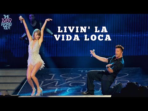Taylor Swift & Ricky Martin - Livin' la Vida Loca (Live on The 1989 World Tour)