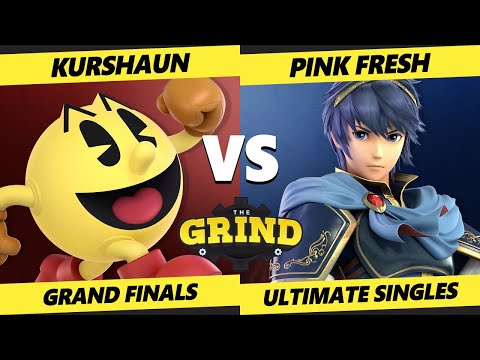The Grind 250 GRAND FINALS - Kurshaun (Pac-Man) Vs Pink Fresh (Min Min, Marth) Smash Ultimate - SSBU