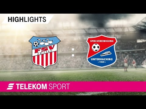 FSV Zwickau - SpVgg Unterhaching  | Spieltag 14, 18/19 | Telekom Sport