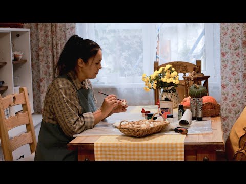 Liebe zur Einfachheit .Der gemächliche Rhythmus des Landlebens .Kohl fermentieren, Handwerk & Kochen