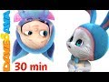 😄 Little Bunny Foo Foo | 30 minutes Nursery Rhymes Collection from Dave and Ava 😄