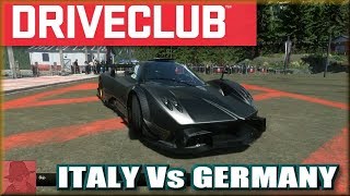 DriveClub - Italy Vs Germany - with Commentary !!