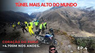 Passamos pelo Túnel Mais Alto do Mundo nos Andes 🇵🇪 | Coração do Peru EP.4
