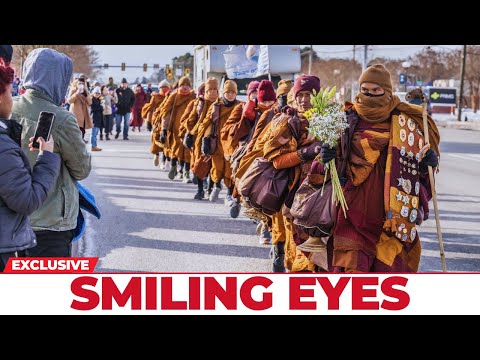 Inmitten landesweiter Unruhen fesselt ein stiller Friedensmarsch die Aufmerksamkeit Amerikas.