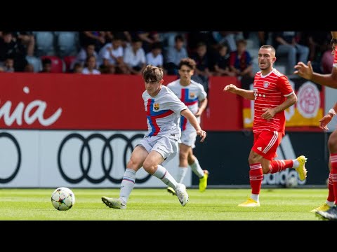 Aleix Garrido vs Bayern Munich | UEFA Youth League (13/9/22)