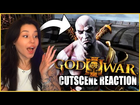 GOD OF WAR III (2010) CUTSCENES REACTION! | Gamers Little Playground