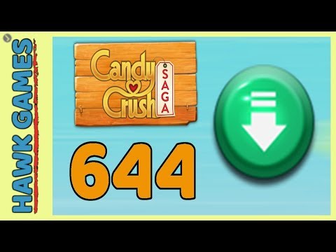 Candy Crush Saga Level 644 (Ingredients level) - 3 Stars Walkthrough, No Boosters