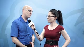 Nicholas Smith with Bluefish444 at NAB Show 2018