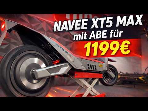 NAVEE XT5 MAX (ABE) 🔥 2200W & 19,2Ah – legal mit 22 km/h! 🔥 Alles was wichtig ist! #escooter #navee