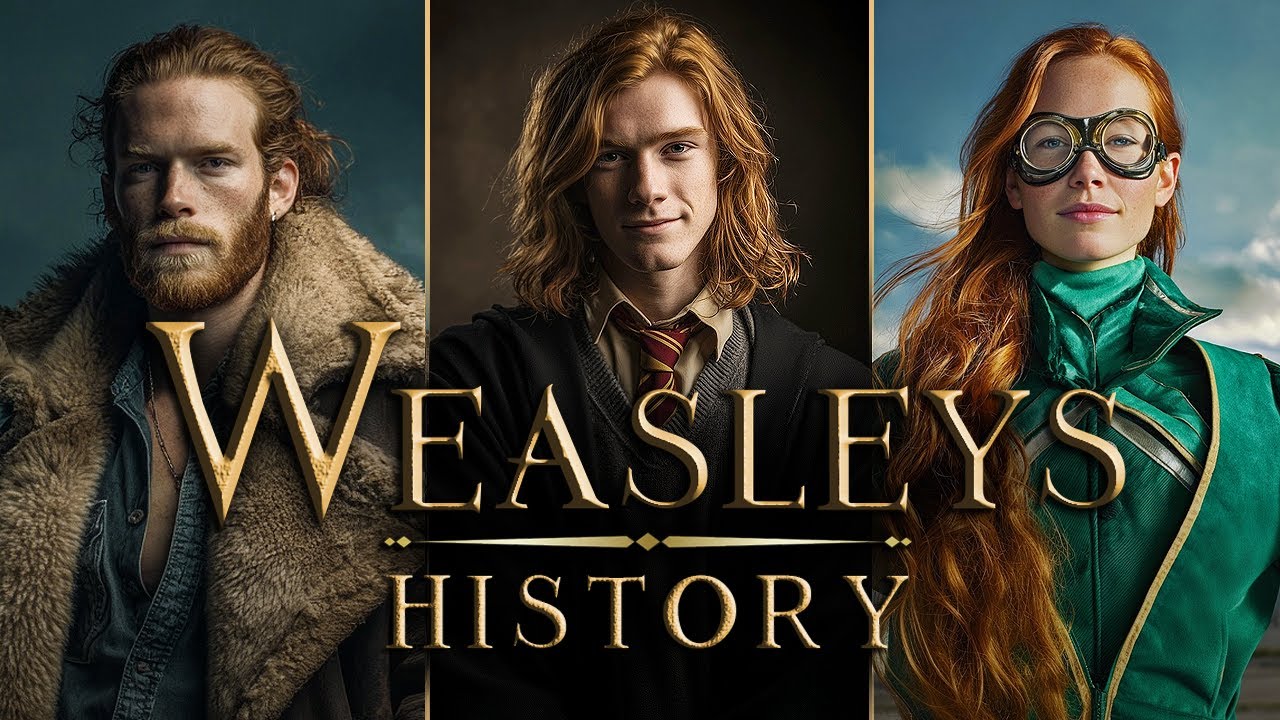 The Complete History of the Weasleys: Matilda, Bill, Charlie, Ginny & More 🧹 (Cinematic Experience)