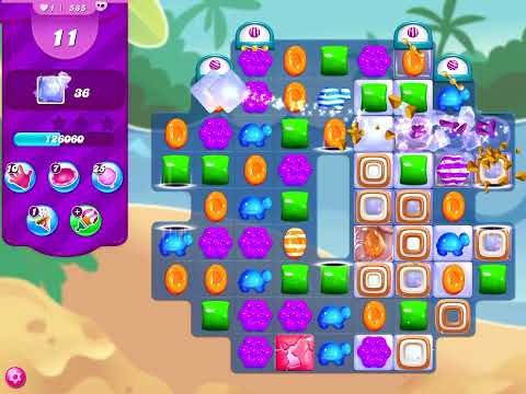 Candy Crush Saga Fun - Hard Level 585