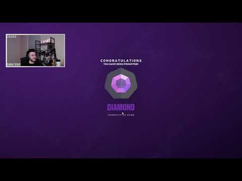 Tarik reacts to Hitting Diamond on his smurf