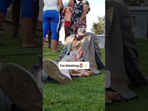 When Sis Maria starts thinking 😭😭 #africanskits #southafrica #funnyafrican #comedy