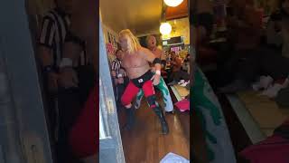 「居酒屋プロレスinやきとり真」 vsプロフェッサーイトー