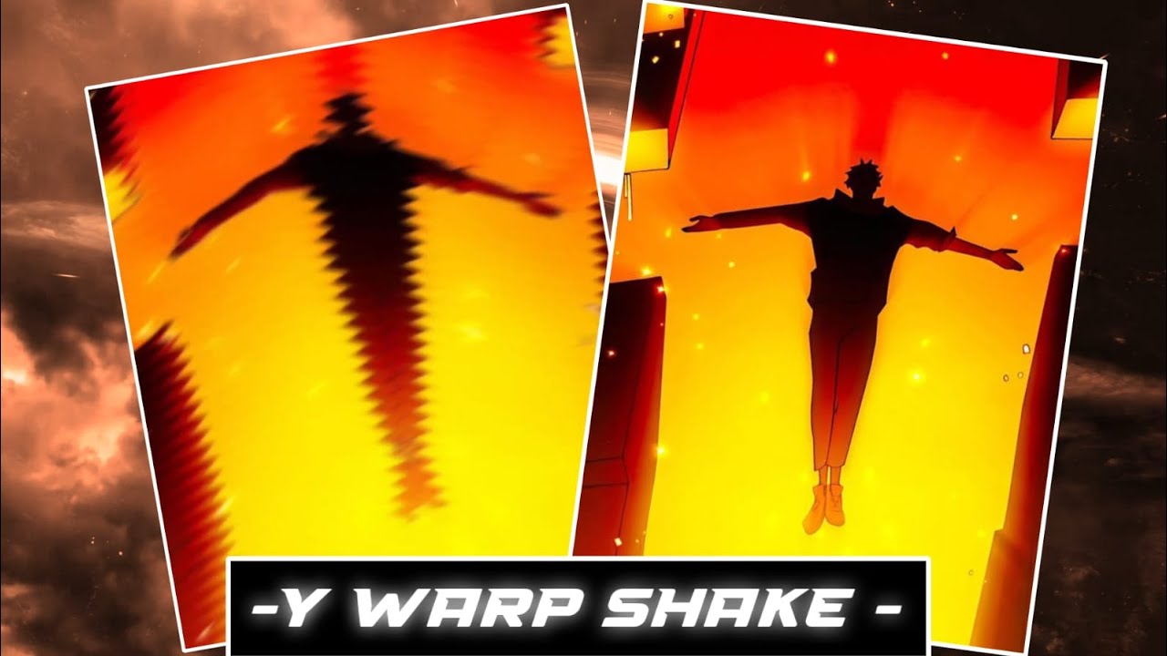 ALIGHT MOTION Y WARP SHAKE TUTORIAL FOR TRENDING ANIME EDIT 