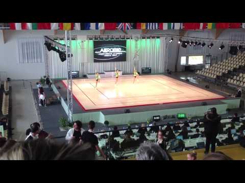 Trio Greece (GRE) AG2 - European Aerobic Championship Arques 2013