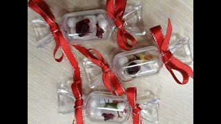 Ръчно изработени късметчета за новогодишната нощ в бонбон