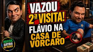 A 2ª VISITA VAZOU: FLÁVIO NA CASA DE VORCARO DE TORNOZELEIRA