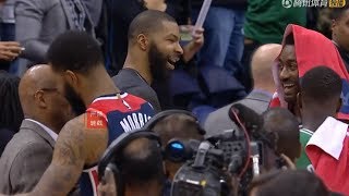 John Wall Had Too Much Fun With Marcus Morris After The Game！