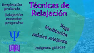 Tecnicas de relajacion