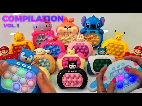 POP IT Remix Sonic, Minnie & Mickey Mouse, Mario Luigi, Hello Kitty & more! AMR Unboxing Compilation