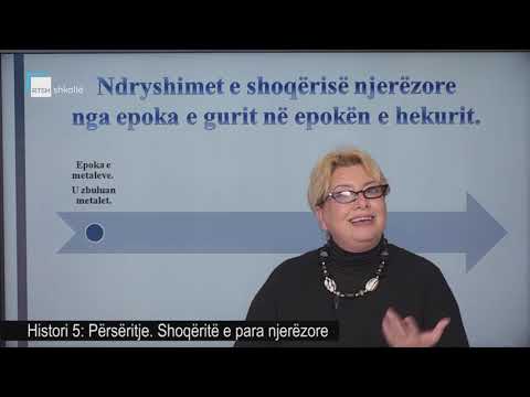 Histori 5 - Përsëritje: Shoqëritë e para njerëzore