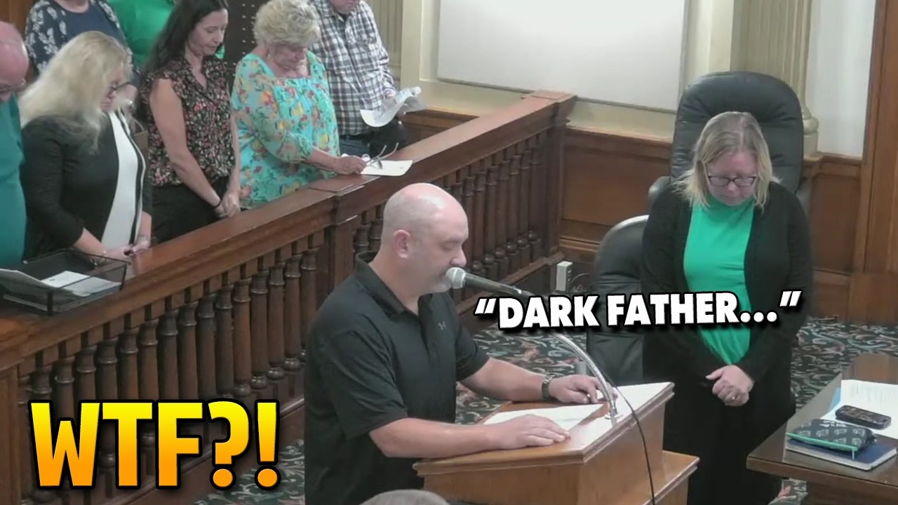 Iowa city council meeting opens with "HAIL SATAN" invocation
