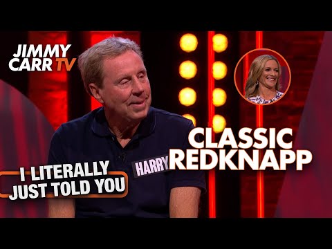 Harry Redknapp Doesn't Know What a WAG Is | I Literally Just Told You | Jimmy Carr TV