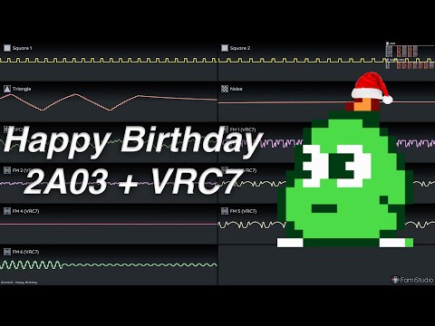 FamiStudio - Gimmick - Happy Birthday 2A03 + VRC7