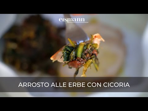 Ricetta: Arrosto di maiale alle erbe e Cicoria in padella