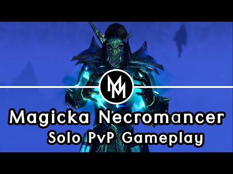 Magicka Necromancer: The NEW META - ESO 1vX PvP Gameplay