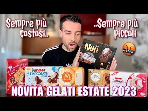 ASSAGGIO e VOTO TUTTI I GELATI NOVITÀ ESTATE 2023! 🍦☀️