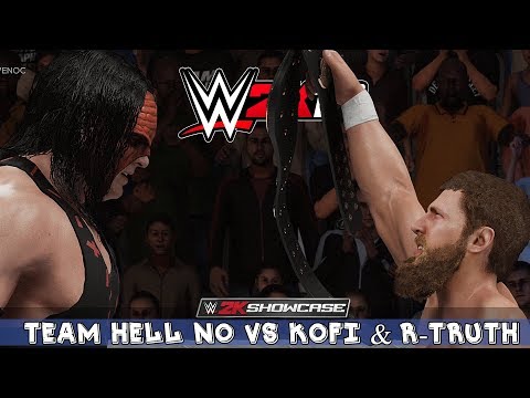 WWE 2K19 2K SHOWCASE GAMEPLAY WALKTHROUGH PART 4 - Team Hell No Vs Kofi & R Truth (PS4 PRO 4K)