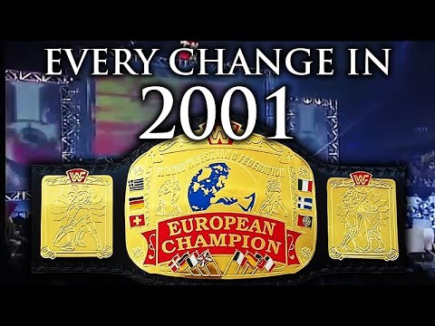 Every WWF European Championship Title Change in the Year 2001!