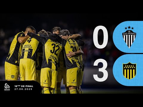 Río Negro (San José) 0-3 Peñarol | Resumen del Partido | Copa AUF Uruguay  | #AUFTV