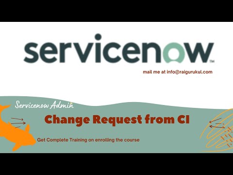 How to Create a Change Request in ServiceNow