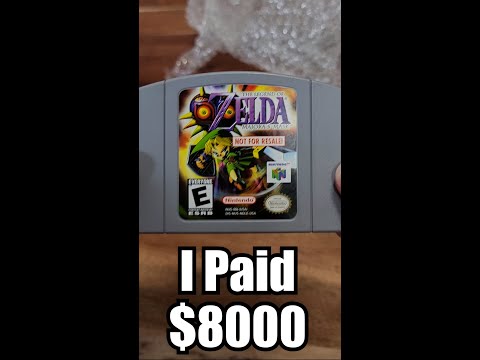$8000 Spent on a Nintendo 64 Game😬 #shorts