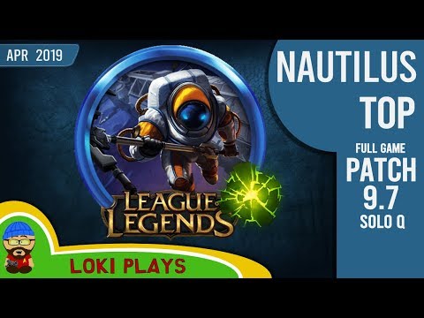 Nautilus (vs Irelia) Top Lane (Final Promo Game) - Patch 9.7 - League of Legends