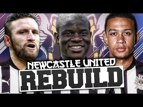REBUILDING NEWCASTLE UNITED!!! FIFA 18 Career Mode