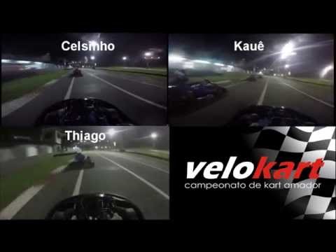 Velokart - Treino em Equipe - Kart. Aldeia da Serra - Traçado 1