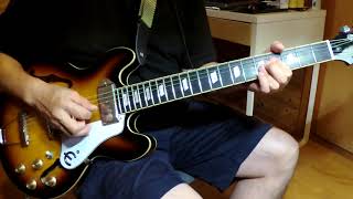 Video thumbnail for 「  Something   /   The Beatles covered  」 Epiphone Casino Coupe by 風林火山  - Not a copy, but my own personality.