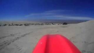 preview picture of video 'CRF450 with GoPro cam dunefest 2010'
