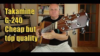 Video thumbnail for Takamine G240 Acoustic Guitar Review Soundboard Secrets of a Handmade Guitar by molometer