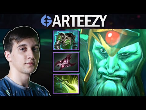 EG.ARTEEZY WRAITH KING WITH BUTTERFLY-CUIRASS - DOTA 2 7.28 GAMEPLAY