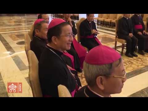 Đức Thánh Cha tiếp các Hồng Y và Giám Mục Việt Nam về Rôma viếng mộ các Thánh Tông Đồ (