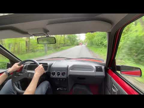 Peugeot 205 Color Line from 1995 1.1l - Drive POV