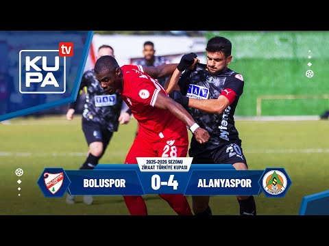 Boluspor 0-4 Alanyaspor | Ziraat Türkiye Kupası A Grubu | 04.02.2026
