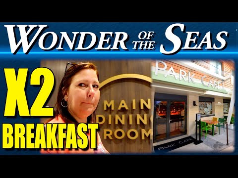 TWO BREAKFASTS ON A CRUISE? YES, PLEASE! | WONDER OF THE SEAS | EPISODE 12