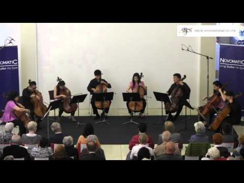 Seoul Solist Cello Ensemble in vienna- W. Kaiser Lindemann "Mambo"