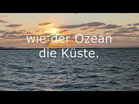 Finde jemanden, der dich genauso umarmt, wie der Ozean die Küste!🌊❤️